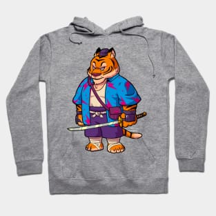 Trigo, The Samurai Tiger Hoodie